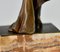 Joanny Durand, Art Deco Sculpture of Woman with Hat, 1930, Bronze 10