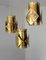 Brutalist Pendants by Svend Aage Holm Sorensen for Holm Sorensen, Denmark, Set of 3, Image 5