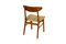 Teak Chairs, Denmark, 1960s, Set of 6, Image 3