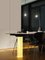 LANGE(R)TISCH Table in Anodized Aluminum with Acrylic Base by Morphine Collective and BureauL 3