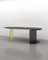 LANGE(R)TISCH Table in Anodized Aluminum with Acrylic Base by Morphine Collective and BureauL 1
