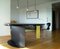 LANGE(R)TISCH Table in Anodized Aluminum with Acrylic Base by Morphine Collective and BureauL, Image 4