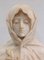 Bust of a Young Woman, Early 20th-Century, Alabaster 5