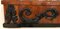 Empire Wandspiegel, Mahagoni, Ebonisiertes geschnitztes Dekor, Süddeutschland, circa 1810 10