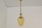 Art Deco Glass Pendant, 1930s 3