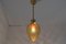 Lámpara colgante Art Déco de vidrio, años 30, Imagen 8