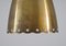 Scandinavian Pendant in Perforated Brass 7