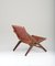 Danish Easy Chair in Leather and Walnut by Arne Hovmand-Olsen 7