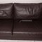 Who's Perfect Leather Brown Corner Sofa 4