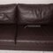 Who's Perfect Leather Brown Corner Sofa, Image 4