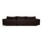 Who's Perfect Leather Brown Corner Sofa 9