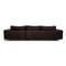 Who's Perfect Leather Brown Corner Sofa, Image 9