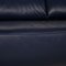 Volare Blue Leather Sofa from Koinor 4