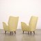 Wood Armchairs, Italy, 1950s, Set of 2 7