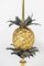 Lampada a forma di ananas in bronzo di Maison Charles, anni '60, Immagine 2