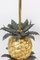 Lampada a forma di ananas in bronzo di Maison Charles, anni '60, Immagine 6