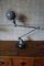 Industrial Articulated Grey Desk Lamp from Jieldé, 1950s, Image 2