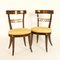 Louis XVI Early Classicist Klismos Chairs, Italy, Late 18th Century, Set of 2 11