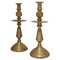 French Bronze Candle Holders, 1940, Set of 2 1