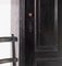 Tall 19th Century Swedish Gustavian Black Painted Pine Larder or Linen Cupboard, Image 5