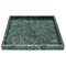 Square Green Guatemala Marble Tray 1