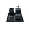 Square Black Marquina Marble Tray 4