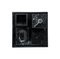 Square Black Marquina Marble Tray 5