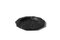 Dinner Plate in Satin Black Marquina Marble 2