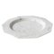 Dinner Plate in Satin White Carrara Marble, Image 1