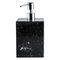 Square Soap Dispenser in Black Marble, Image 1