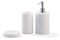 Rounded Soap Dispenser in White Carrara Marble 2