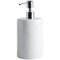 Rounded Soap Dispenser in White Carrara Marble, Image 1