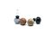 Marble and Acrylic Glass Champagne Bottle Stoppers, Set of 4 4