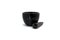 Small Black Marble Mortar and Pestle, Set of 2 3