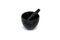 Small Black Marble Mortar and Pestle, Set of 2 4