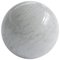 Fermacarte grande a forma di sfera in marmo grigio, Immagine 1