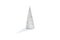 Single Large Bookend in White Carrara Marble with Triangular Shape 7