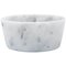White Carrara Marble Cat or Dog Bowl 1