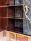 Bar Cabinet in Black Port Laurent Marble, Wood & Solid Brass 6