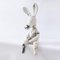 Escultura de burro apedreado de mármol Paonazzo, Made in Italy, Imagen 3