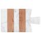 Large White Marble and Wood Cutting Board, Image 1