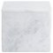 Square White Carrara Marble Box 1