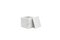Quadratische Weiße Carrara Marmor Box 2