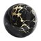 Large Paper Weight with Sphere Shape in Black Portoro Marble 1