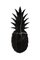 Black Marble Coasters with Pineapple Shape, Set of 2 3