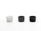 Scodelle piccole in marmo grigio, bianco e nero, set di 3, Immagine 4