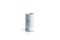 Portaspazzolino rotondo in marmo Bardiglio grigio, Immagine 2