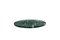 Rounded Dark Green Marble Cheese Plate, Image 4