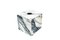 Square Tissue Box Cover in Paonazzo Marble 2
