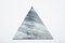 Tagliere triangolare in marmo grigio e vassoio, Immagine 6